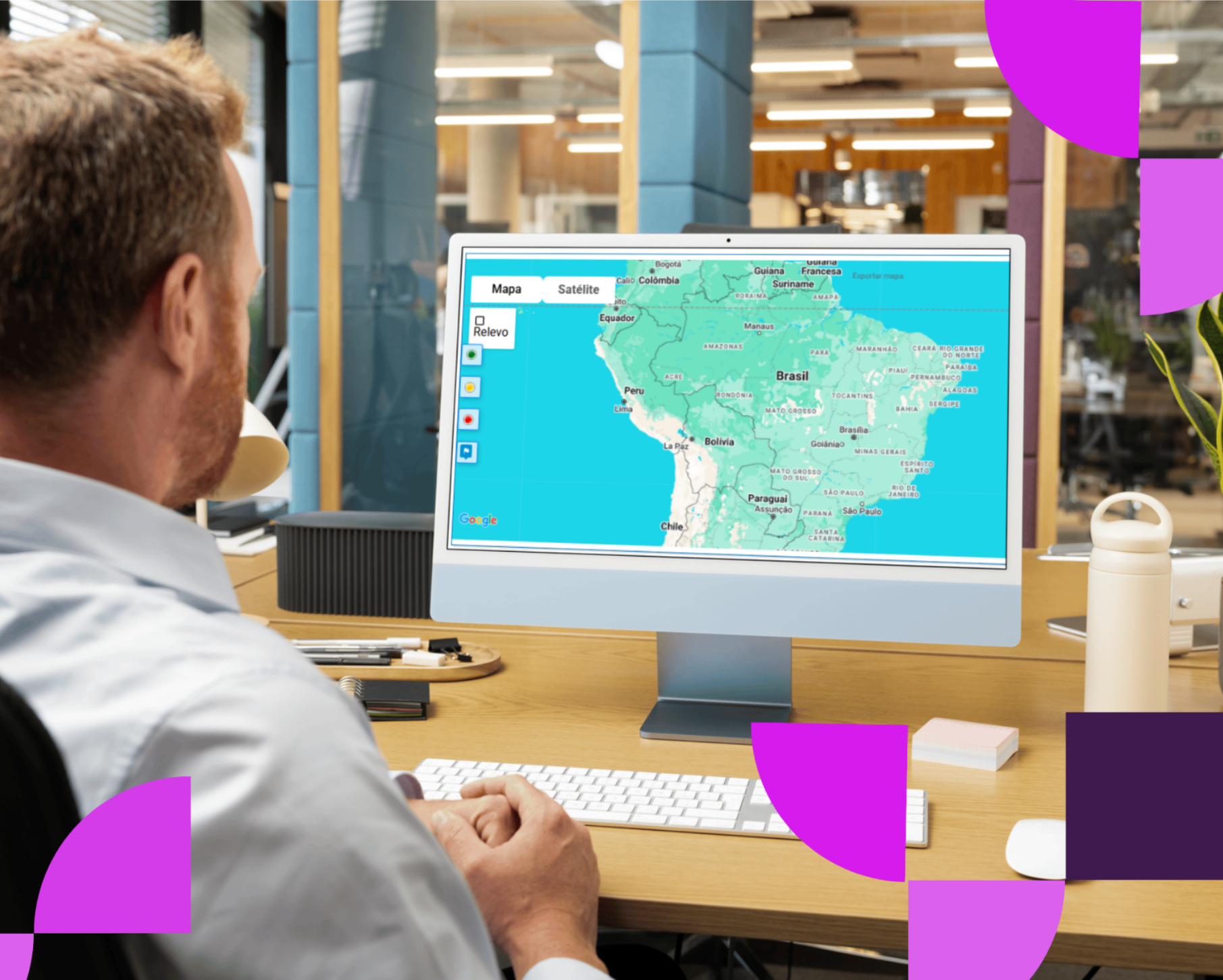 monitoramento de rota do Sólides PRO